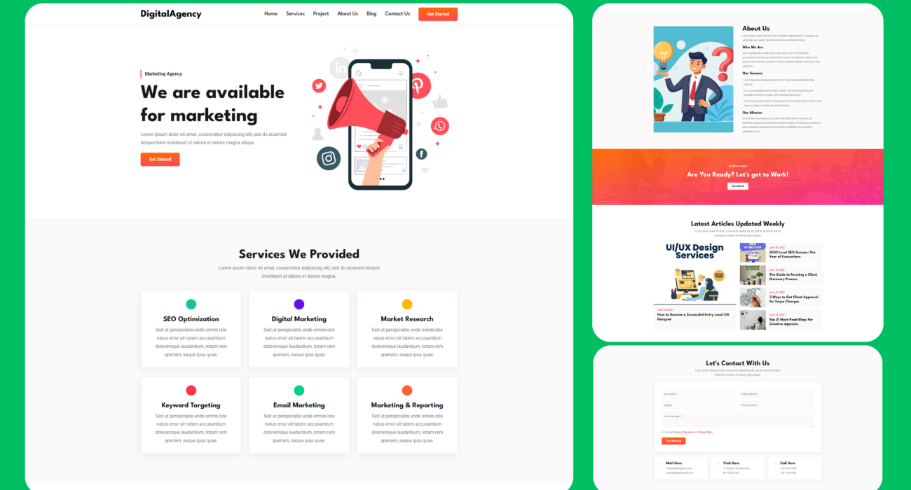 Agency-website