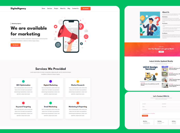 Agency-website