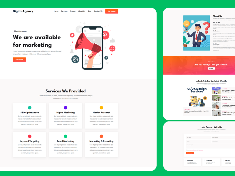 Agency-website